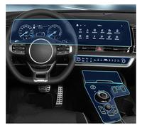 Xgupxuc films protection d'écran Film Protecteur Anti-rayures TPU Console Centrale Voiture Pour Kia Pour Sportage NQ5 2022 2023 Autocollant Tableau Bord Multimédia Navigation(B-RHD)