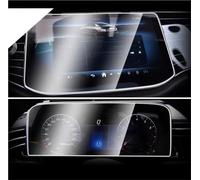Xgupxuc Navigation Protecteur Verre Trempé Pour Benz Pour Classe E 2024 Centre Navigation GPS Voiture Film Protection D'écran Tactile Et Tableau Bord En Verre Trempé(Dashboard and gps)