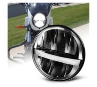 Xgupxuc Phare Avant LED 5,75 Pouces Pour Voiture Sport Camion Pour Pick-up Moto Pour Sportster Pour Street H5006 Phare Rond 5-3/4 Pouces Phare Moto(1 PCS)