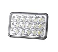 Xgupxuc Phare Avant Phare LED Carré Étanche 4 X 6 Pouces Pour Voiture Moto Pour Camion Pour Suzuki DRZ XR250 XR400 XR650 Phare Moto(4X6 INCH D)