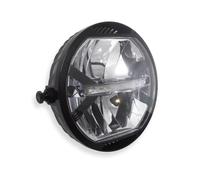Xgupxuc Phare Avant Phare LED Universel Pour Moto Style Rétro Moderne Modification Éclairage Conduite Phare Moto
