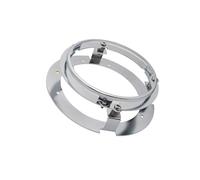 Xgupxuc Phare Avant Pièces Automobiles Pour Motos 5 3/4" 5,75 Pouces Support Montage Anneau Support Pour Phare LED Rond 5,75" Boîtier Moto Voiture Phare Moto(Chrome)