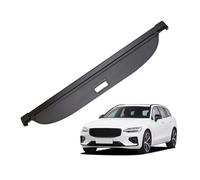 Xgupxuc Plage Arrière Couverture Coffre Rétractable pour Volvo pour V60 2018 - 2023 Porte-Colis Bouclier Anti-Regard Protection Confidentialité RéTractable ÉTagèRe ArrièRe Coffre