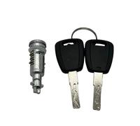 Xgupxuc Serrure Porte Actionneur Loquet Verrouillage Cylindre Serrure Poignée Porte Avec 2 Clés Pour Fiat 500L 500X 2014-2020 Pour Jeep Pour Renegade 2014-2019 6000632319 80/1039