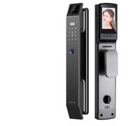XGUZRVGNV 3D Facial Recognition App Password Fingerprint Card Portable Visual Doorbell Monitoring Camera Electronic Door Lock(22 280 6068)
