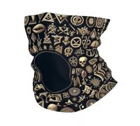 XGXIHLR Écharpe chaude d’hiver multifonctionnelle, Franc-maçonnerie personnalisée 82 Hiver Bandeau Cou Cache-Cou Hommes Femmes Ski Cyclisme Tube Écharpe Visage Bandana Gaiter