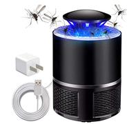 XGYUII Lampe Anti-Moustique LED sans rayonnement USB Lampe Anti-Moustique électronique Anti-Insectes propulsé Non Toxique Répulsif pour Insectes moustiques Inhaler,Black,B