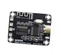 XH-A155 PAM8403 Carte audio numérique double 5 W pour haut-parleurs 4 à 8 Ω, module stéréo sans fil 5.0 avec entrée d'alimentation CC 5 V de type C, Com