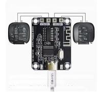 Xh-a155 Pam8403 Double carte audio numérique 5 W pour haut-parleurs 4 - 8 Ω Module stéréo sans fil 5.0 avec entrée d'alimentation Dc5v de type C Compact 40 × 30 mm ABS PCB