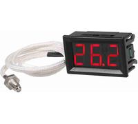 XH-B310 Thermomètre industriel numérique 12V | Type K M6 Thermocouple Thermomètre -30~800℃ avec écran LED, Haute précision