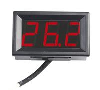 XH-B310 Thermomètre numérique industriel à thermocouple de type K -30 à 800 °C avec affichage LED pour sonde en acier inoxydable 304 Rouge/vert/bleu