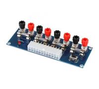 XH-M229 Carte de transfert ATX, adaptateur d'alimentation pour ordinateur de bureau, châssis, module de prise d'alimentation pour projets informatiques