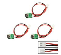 XH2.54 Adaptateur terminal de type C avec module vert PH2.0 Option pour transmission fiable 3 pièces Outil de test de circuit de type C
