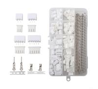 XH2.54 Boîtier femelle 2/3/4/5 pour prise femelle XH2,54 mm | 560 pièces, 2-5 pour pôle, ajustement sûr, connexion stable, pour jst pour xhp compatible