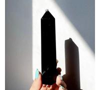 XHAJCSJWGD 1pc 7-8cm Obsidian Tower Point Polished Crystal Home Decor for Balancing