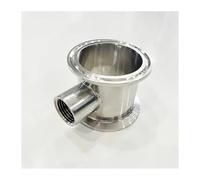 XHAJCSJWGD 2"(51mm) OD64mm Tri-clamp Reflux Column with 1/2" FNPT for Home,Height 2"(50mm),Thickness 2mm,Stainless Steel 304