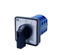 XHAJCSJWGD 20A Reset Conversion Switch LW26-20/3 Three Section Momentary Dual Power 380V electronic starter Forward Reverse Cam Switch XHAJCSJWGD