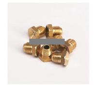 XHAJCSJWGD 20pc M14 x 1.5mm Metric Male Flush Straight Nipple Fitting