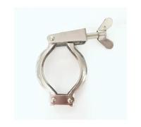 XHAJCSJWGD 4" Tri Clamp 304 Stainless Steel Fitting 119mm Ferrule OD Fit 102mm Pipe OD for Homebrew Beer