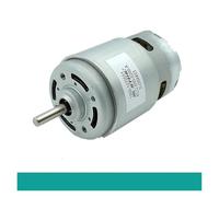 XHAJCSJWGD Démarreur électronique CC RS-775 12 V 18 V 24 V Haute Vitesse Double roulement à Billes 42 mm for perceuse, scie Circulaire, Outils de Jardinage