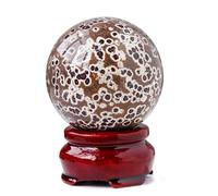 XHAJCSJWGD Home Furnishings Crystal Ball Feng Shui Quartz Sphere Power Stone for Crystals Prosperity Stones Spiritual Gift,3.5-4cm