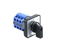 XHAJCSJWGD SZW26/LW26-20/0-6.3 20A 3 Phase 12 Screws 7 Position 48x48mm Panel Selector Transfer Rotary Cam Switch