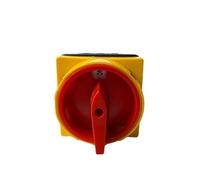 XHAJCSJWGD YMD11-32A 3/4P 690V On-Off Isolator Switch with Pad Lock Rotary Cam Disconnect Selector High Voltage Control(32A 4P) XHAJCSJWGD