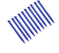 XHBTS Lot de 10 stylets de rechange en plastique compatibles avec Nintendo New 3DS XL, New 3DS LL (bleu)