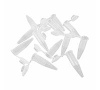 XHBTS Lot de 50 tubes à essai en plastique transparent pour centrifugeuse 0,2 ml, 0,5 ml, 1,5 ml, 1.5ml