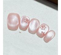 XHBYW 10 pièces patte de chat faux ongles presse sur ongles couverture complète faux ongles pour femmes et filles décoration quotidienne