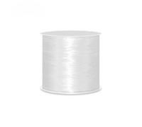 XHBYW Cordon élastique de 50 m 1/2/3 Rouleau, Corde Extensible Plate de 0,5 mm, Fil d'artisanat Durable et Flexible pour la Fabrication de Bracelets de Bijoux de Bricolage, de Perles