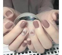 XHBYW Taille Unique 24 Pièces Nail Art dans Différents Styles Faux Ongles Presse sur Ongles Couverture Complète Faux Ongles pour Femmes Et Filles Décoration Quotidienne