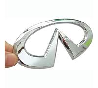 XHCDYGE Emblème de Voiture Logo Badge pour Infiniti Q50 FX35 Q30 G37 Q70 QX70 G35 Q60 QX50 QX60 QX80, Lettre de Coffre Arrière Avant Arrière du Coffre Insignia Sticker Accessoire
