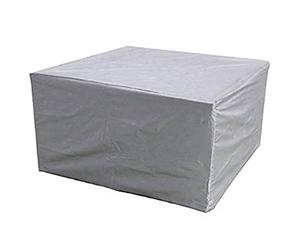 XHDZSW Spa Couverture,Le Spa Extérieur Carré De Couverture De Spa,100% UV, Poussière,Housse De Protection pour Jacuzzi De Jardin Anglais (Argent,220 x 220 x 85 cm)