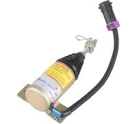 XHF-1121-12 12V Fuel Shut Off Solenoid Valve - Electromagnetic Oil Stop Valve for Fuel Shutdown，1pcs