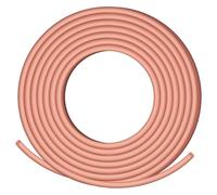 XHF Rouleau de gaine thermorétractable imperméable 3:1 de 0,9 cm, 6,1 m, de qualité marine, isolant, résistant à l'huile et à l'usure, orange