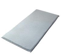 XHHBS Housse de Matelas Sol Japonaise, Plaid Doux, Tatami, Drap-Housse for lit Repos, balançoire d'extérieur, Housse, Coussin Protecteur(Cyan,80x190cm/31x75)