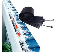 XHHBS Tapis de Fusion à Neige électrique extérieure for barrages de Glace, 50℃/122℉ Kit de désinvolture de Neige de Toit(33x360cm/13x141.7 inch)