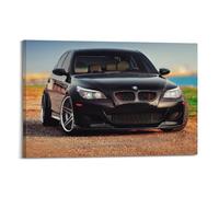 XHHOKA German Engineering M5 E60 Poster décoratif sur toile pour voiture Motif paysage 60 x 90 cm