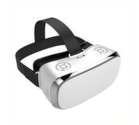 XHJL Casques de réalité virtuelle Tout-en-Un Casque VR sans Fil Pc 16G 3D VR Casque Lunettes pour PS 4 Xbox 360/One 2K HDMI Nibiru Android 5.1 Écran 2560 * 1440 (White)