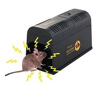 XHJL Pièges à Souris électroniques,très Grand Tueur de Rats électrique répulsif pour Souris 8000V Excellent pour Tuer Les Souris Rats d'intérieur et d'extérieur,Zapper Efficace Contre Les rongeurs