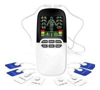 XHKJGS Dispositif de thérapie en rhinite, polypes nasaux Traitement Laser de Bas Niveau, 8 Modes de Massage, 4 Sorties de Patch, minuterie à Plusieurs Vitesse, Grand écran LED Luminal, utilisant pour