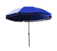 XHKJGS Parapluie extérieur Patio Sun Shade Beach Parasol 2.1m, 2,2m, 2,4m, 2,6m, 2,8 m pour les espaces de patio extérieur excl Base Blue ), Additionalwlabs :