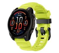 xhKJO Bracelet de Remplacement en Silicone pour Suunto Race 2, Sangle de Montre avec Fermoir, Accessoire Compatible (citron)