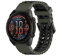 xhKJO Bracelet de Remplacement pour Garmin Quatix 8 51mm Bracelets,Bracelets de Montres Sangle Strap Bande avec Silicone Sangle pour Garmin Tactix 8 Amoled 51mm /Tactix 8 Solar 51 mm (vert armée)