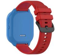 xhKJO Bracelet en Silicone pour Garmin Bounce 2, Sangle de Montre avec Fermoir, Taille Moyenne, Compatible avec Accessoires Garmin Bounce 2 (rouge)