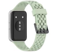 xhKJO Bracelets de Montres pour Huawei Band 11 Sangle, Flip Strap Bracelets Bande avec Fermoir Silicone Sangle Armband Bracelet de Remplacement pour Huawei Band 11 Pro Accessoires (vert)