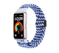 xhKJO Bracelets de Remplacement pour Huawei Band 9 /Huawei Band 8 Sangle, Bracelets de Montres, Nylon Strap Bande avec Fermoir Sangle de pour Huawei Band 9 NFC/Huawei Band 8 NFC Watch (bleu 1)