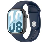 xhKJO Bracelets pour Honor Watch X5I Sangle, Flip Strap Bracelets de Montres Bande avec Fermoir Silicone Sangle Armband Bracelet de Remplacement pour Honor Watch X5I Accessoires (bleu marine)