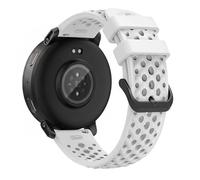 xhKJO Bracelets pour Huami Amazfit Active Max Sangle, Flip Strap Bracelets de Montres Bande avec Fermoir Silicone Sangle Armband Bracelet de Remplacement pour Amazfit Active Max Watch (blanc)